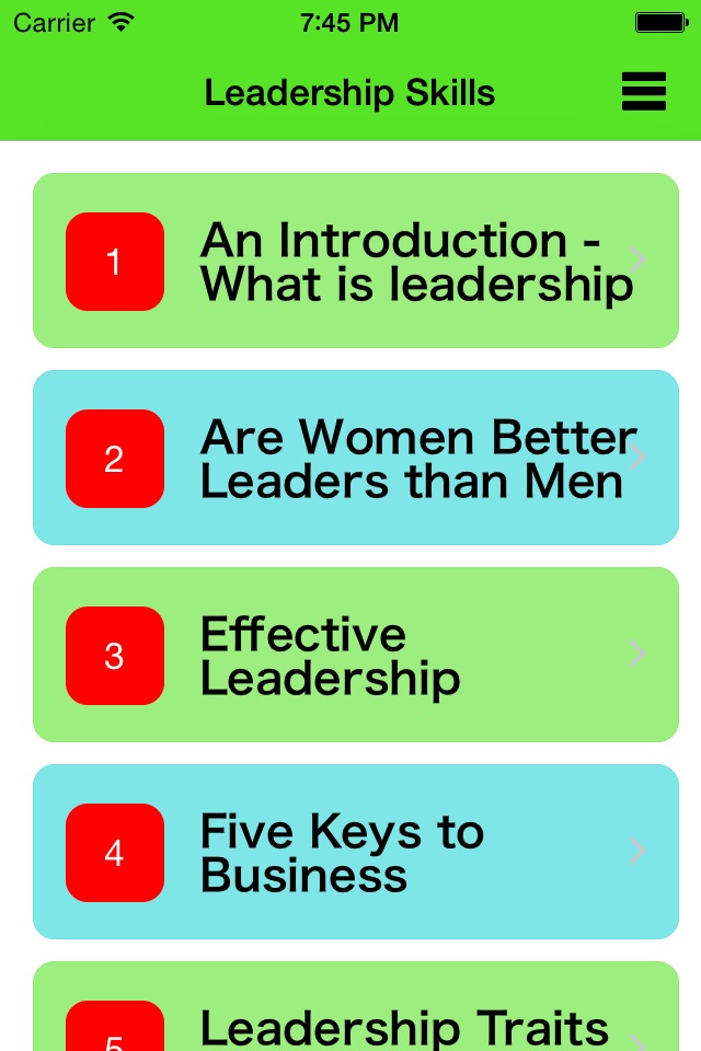 Leadership Skills screenshot 2