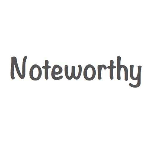 Keyboard of Noteworthy Font: Artistic Style Keys for iOS 8 icon