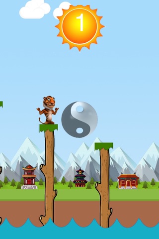 Zen Tiger Jump - Hop The Tiger By Your Coolness screenshot 2
