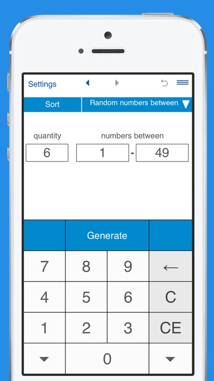 Random Number Generator and Random Numbers Picker for lottery tickets