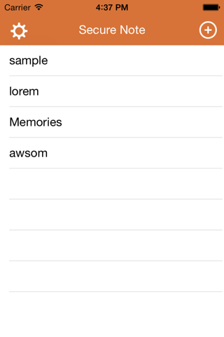 Secure Note for free screenshot 3