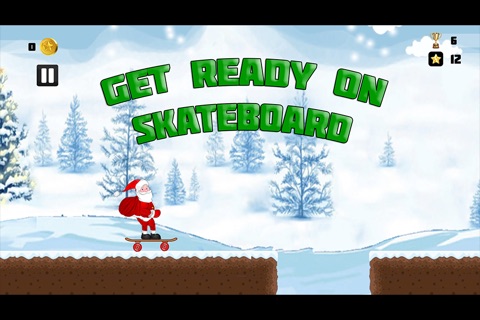 Christmas Santa Skater screenshot 2