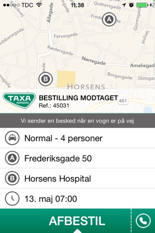 Horsens Taxa screenshot 4