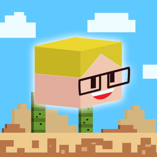 Square Man Adventures - Strategy Hop Jump icon