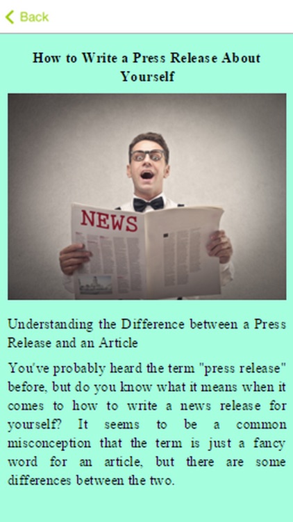 How To Write A Press Release