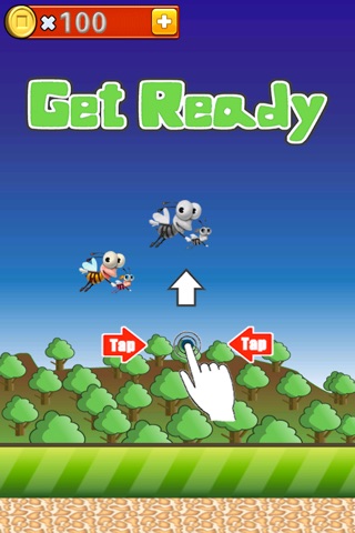 Flying busy bees - a fun free family game for kids nono screenshot 4