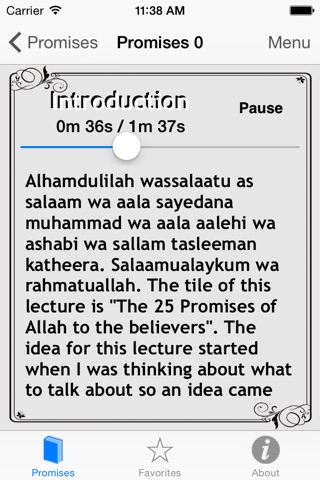 25 Promises To The Believers screenshot 3