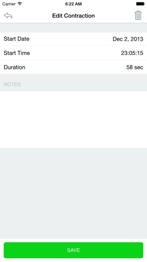 Contractions Log | An Easy To Use Contraction Timer(圖3)-速報App