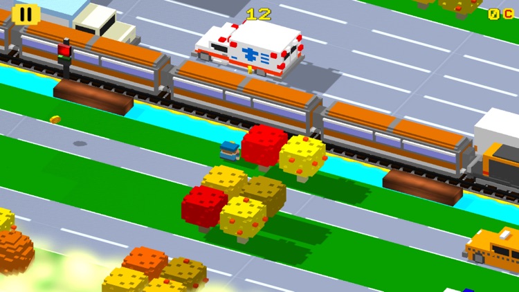 Crossy Avenue - Follow Frogger To Cross The Road