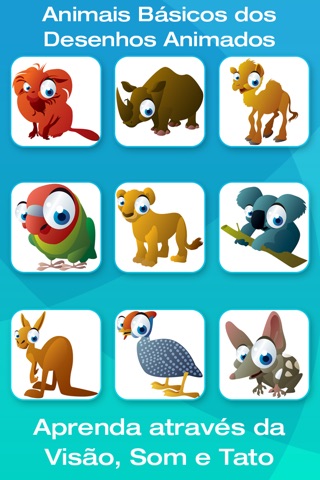 Safari and Jungle Animal Picture Flashcards for Babies, Toddlers or Preschool screenshot 3