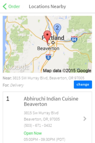 Abhiruchi Indian Cuisine screenshot 2
