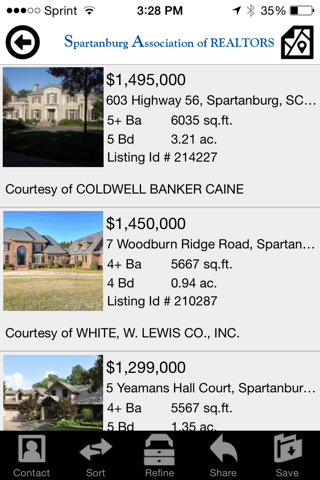 Spartanburg Association of REALTORS, Inc. screenshot 2