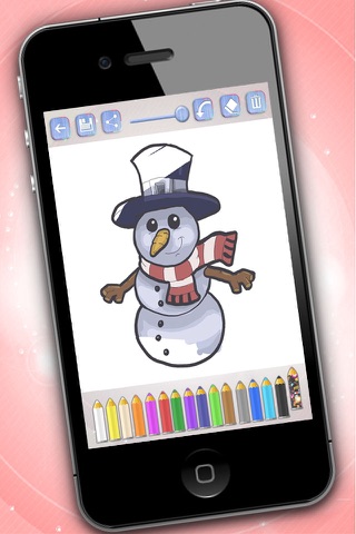 Christmas coloring pages for children - Paint and color Christmas - PREMIUM screenshot 3