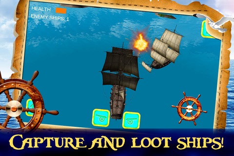 Sea Pirate Ship Simulator 3D Free screenshot 4