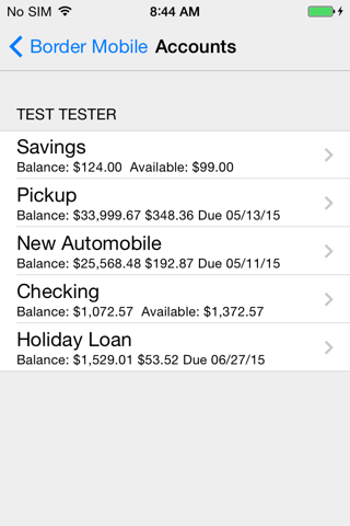 Border FCU Mobile screenshot 3