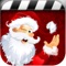 Christmas Party Night- Create Card With Santa Claus Costume & Tree Decoration