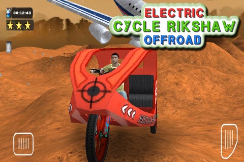 Electric Cycle Rickshaw Offroad screenshot 3