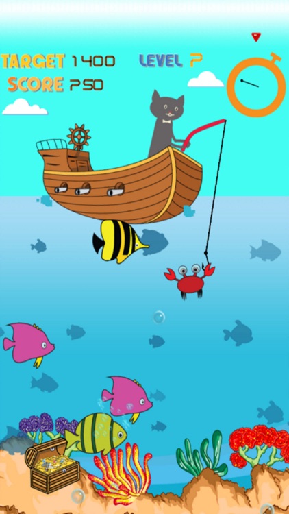 Magnetic Cat Fishing Games for Kids: Catch Fish That You Can! screenshot-4
