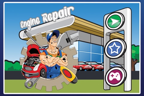 Engine Repair Shop – Fix the auto car engines in this crazy mechanic simulator game screenshot 3