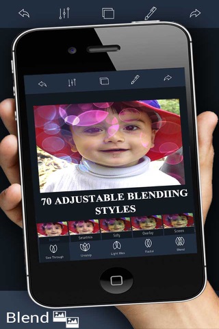 Fusion Photo Blend - Double Exposure image blender used to blend & Superimpose screenshot 2