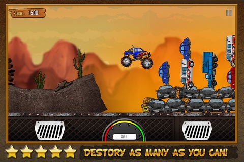 Monster Truck Mayhem :  Real Offroad Racing Legends Edition Free! screenshot 3
