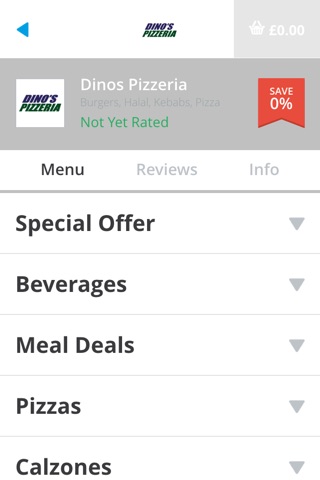 Dinos Pizzeria screenshot 3