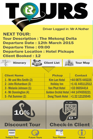 Tours App - Operator screenshot 2