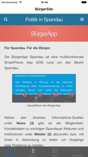 BürgerApp Spandau(圖1)-速報App