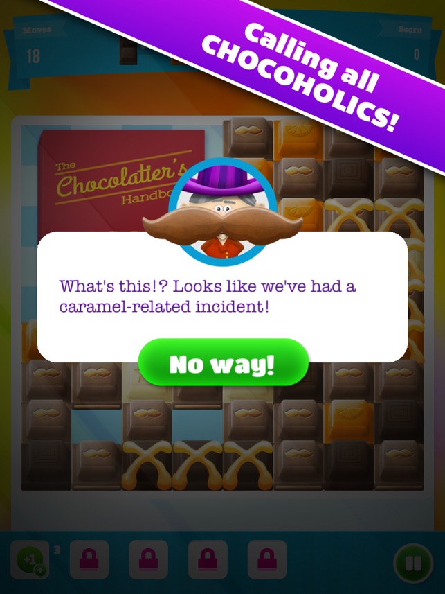 ‎Choco Blocks: Chocoholic Edition Free by Mediaflex Games Screenshot