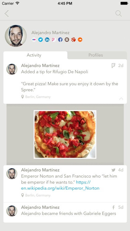 Peopls – Find your friends on Twitter, Instagram, Flickr, Tumblr and others