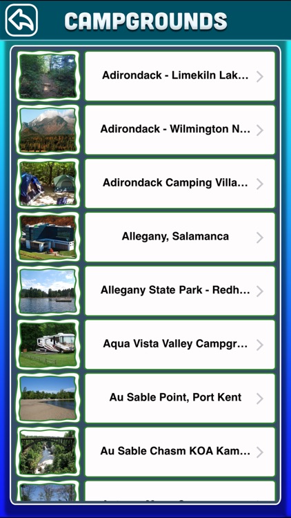 New York Campgrounds & RV Parks