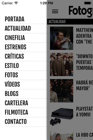 FOTOGRAMAS: Actualidad, cartelera, cines, estrenos screenshot 2