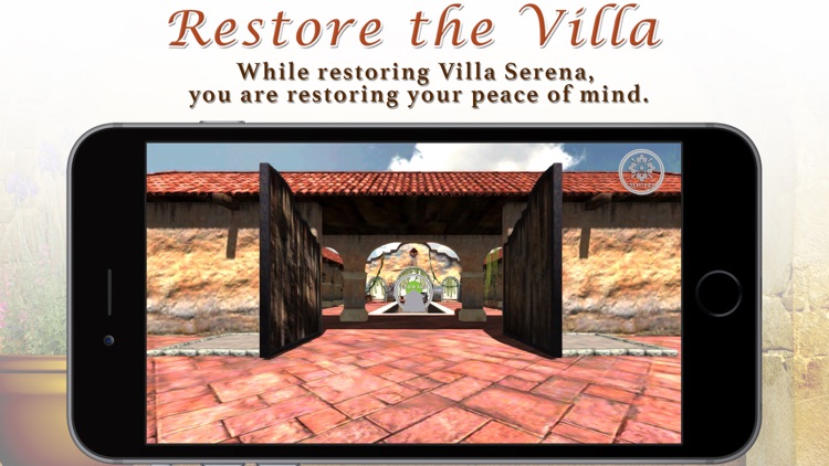 Villa Serena for use with Wild Divine IomBlue biofeedback sensor.