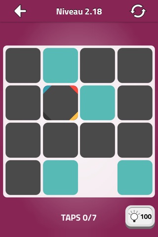 Dark Squares - free lights out logic puzzle screenshot 4