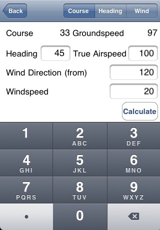 AeroCalculator screenshot 3