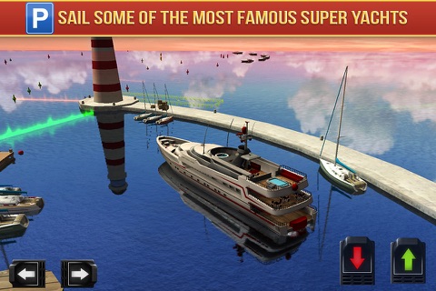 Super Yachts Parking Simulator - Real Boats Race Driving Test Park Racing Games screenshot 3