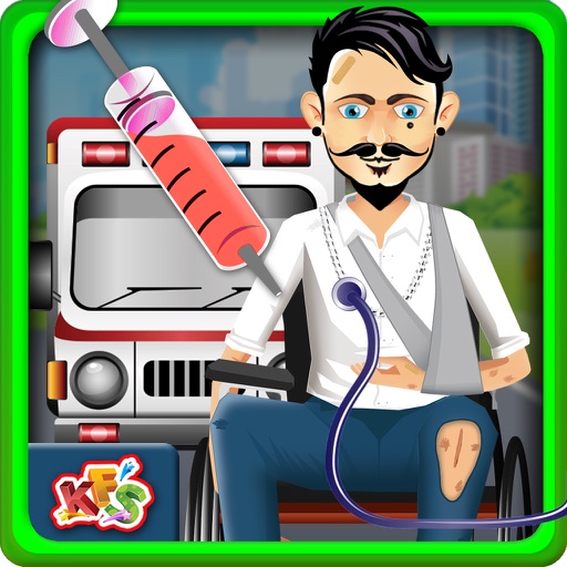 Gangster Surgery Simulator – Operate injured patient in this virtual doctor game icon