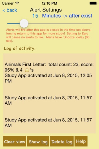 Gold Star Study App screenshot 3