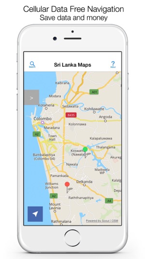 Sri Lanka Offline Maps & Offline Navigat