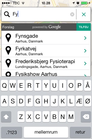Aarhus Taxa screenshot 2