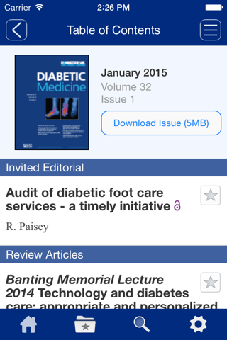Diabetic Medicine screenshot 2