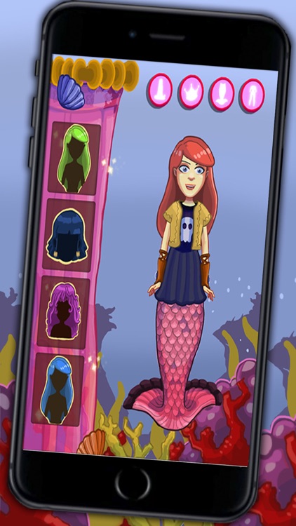 Dress up mermaids – princesses game for girls screenshot-3