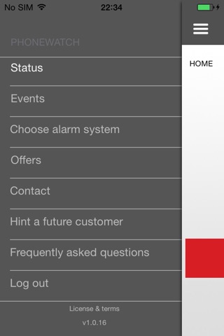 PhoneWatch Alarm screenshot 3