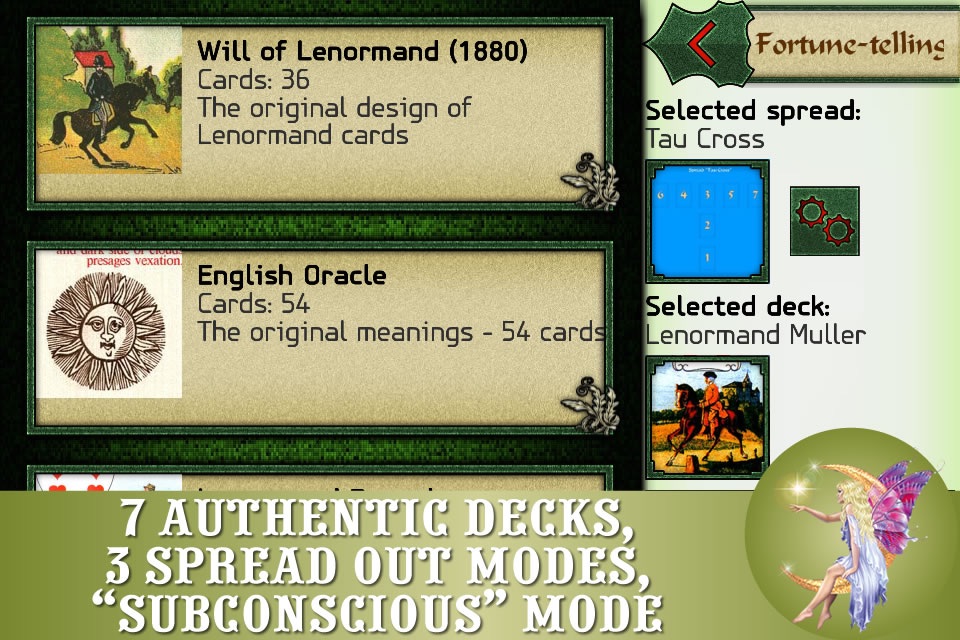 Lenormand readings - FREE cards fortunetelling and divinations app for prediction screenshot 3