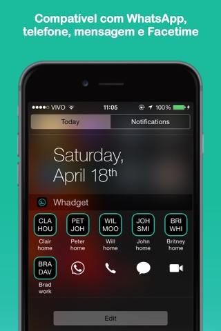 Shortcut for WhatsApp and more - Whadget screenshot 2