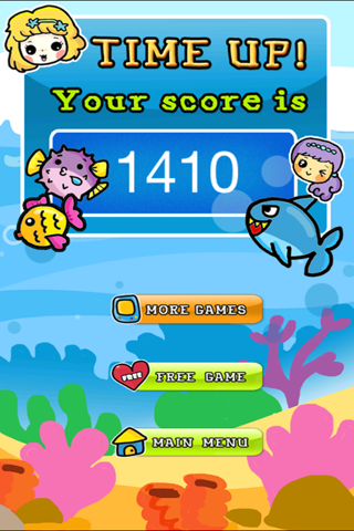 Little Mermaids - A Beautiful Under The Sea Match 3 Puzzles Games Free Editions For Kids screenshot 3