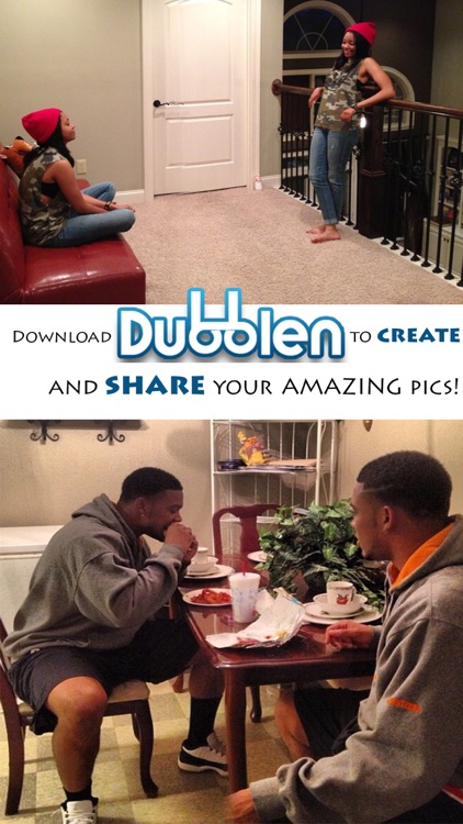 Dubblen: Split Pic Camera Lens / Clone / Double Image