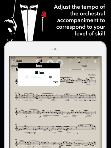 Le Parrain (partition musicale interactive) screenshot 3