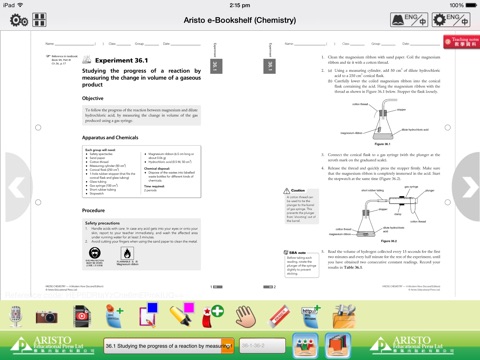 Aristo e-Bookshelf (Chemistry) Book 4A and 4B screenshot 3