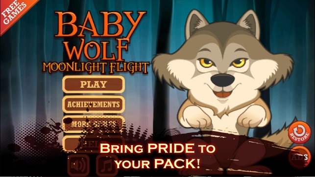 Baby Wild Wolf - Moonlight Jungle Flight Adventure - Full Ve(圖4)-速報App